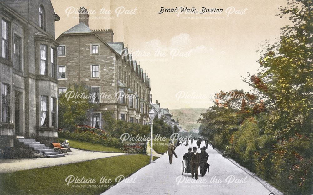 Broad Walk, Buxton, c 1905 ?