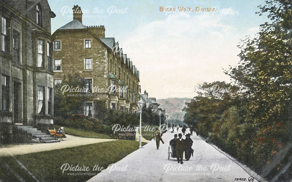 Broad Walk, Buxton, c 1905 ?