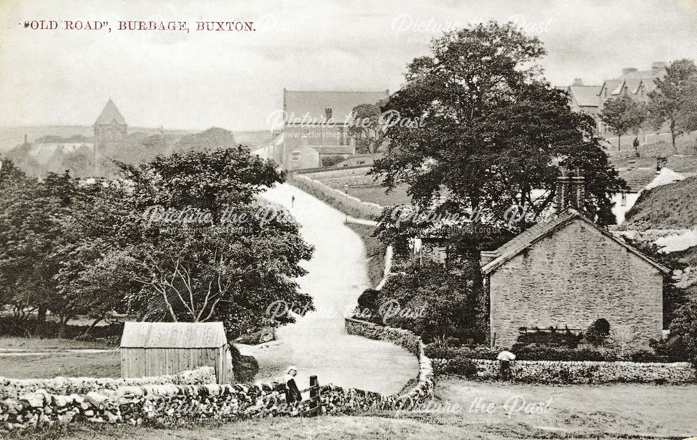 Macclesfield Old Road, Burbage, c 1906