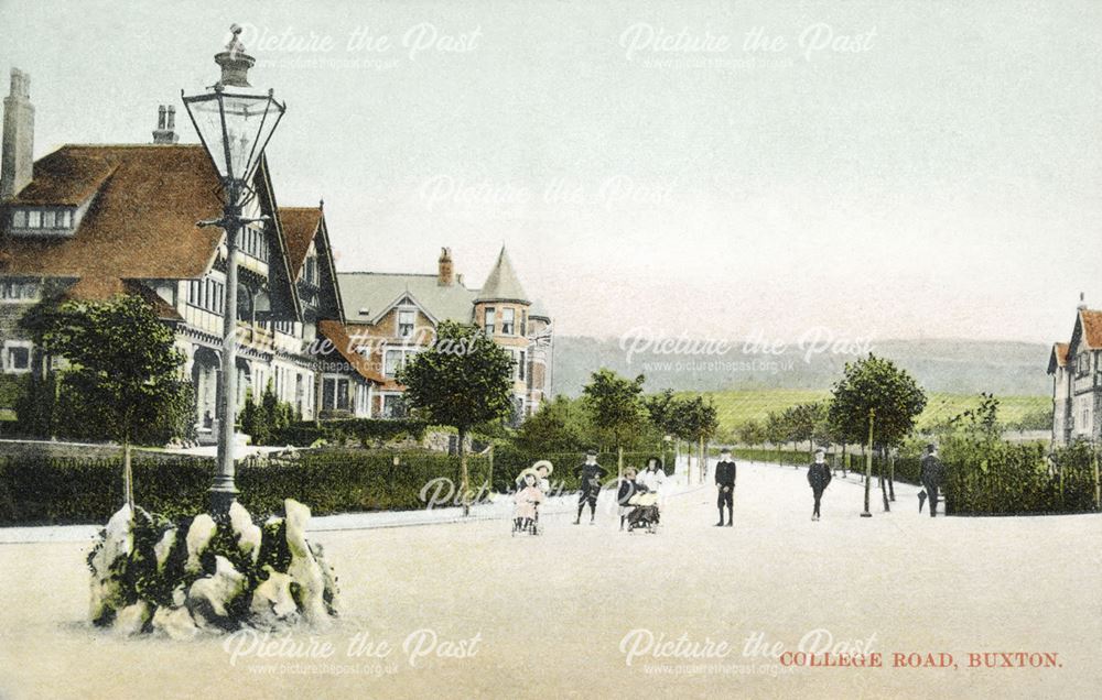 College Road, Burbage, c 1906