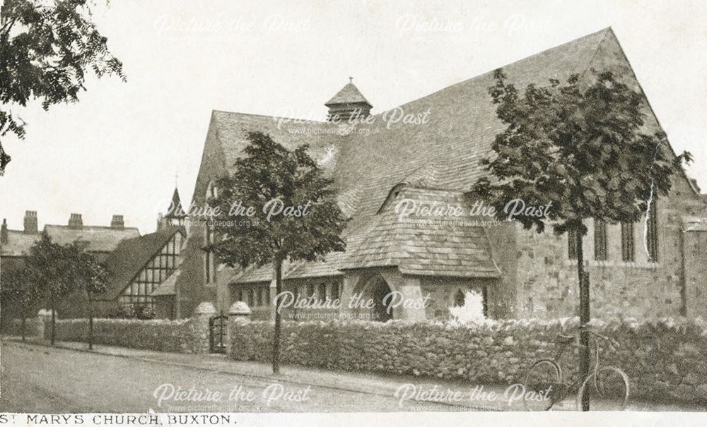 St Mary's Church, Buxton, c 1918