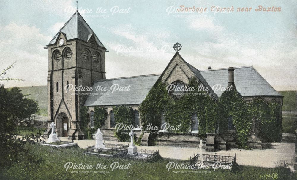 Christ Church, Burbage, c 1905 ?