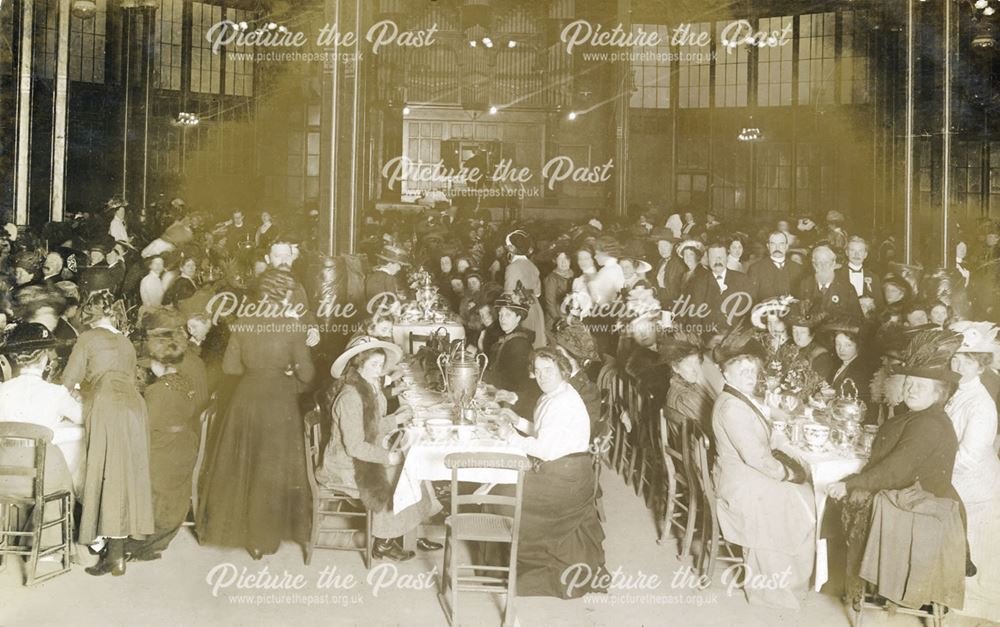 Church tea party, Pavilion Gardens, pre 1914