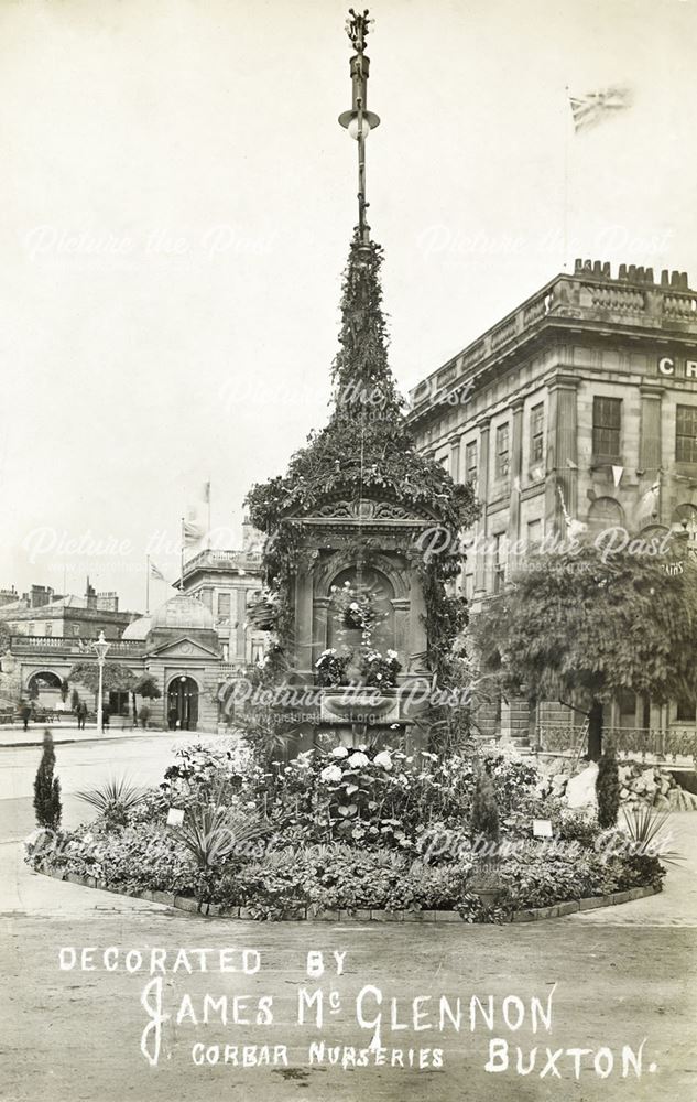 Turner's Memorial, The Crescent, Buxton, c 1910 ?