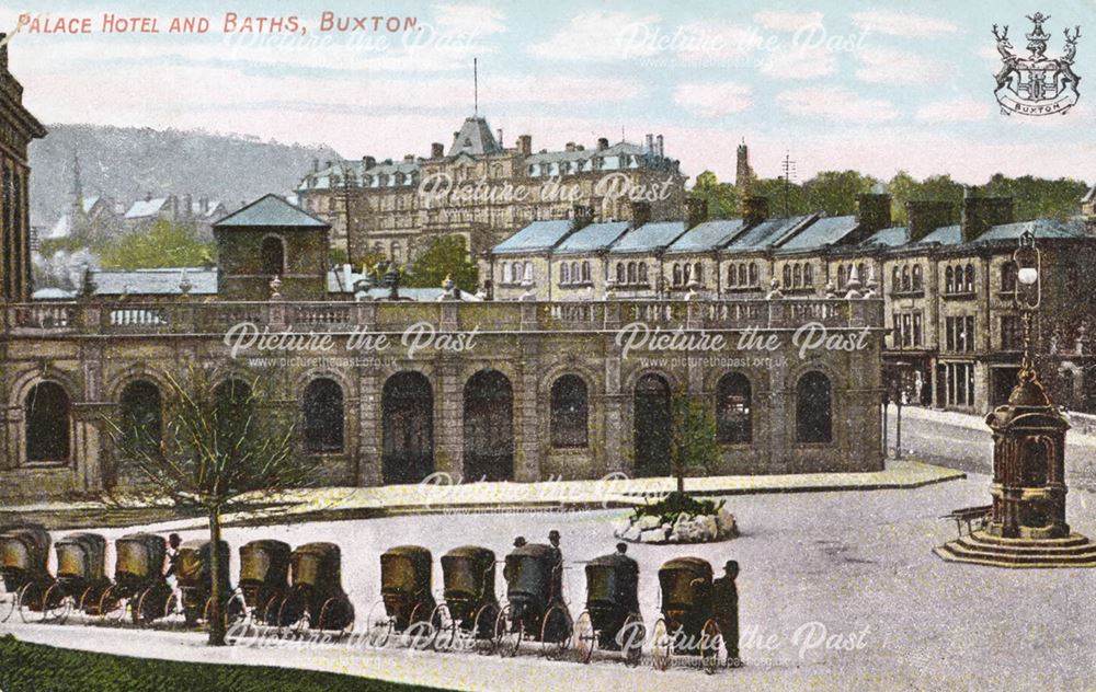 Thermal Baths, The Crescent, Buxton, c 1905