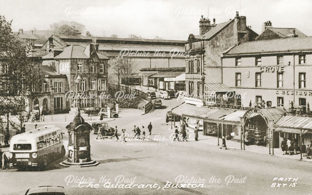 The Quadrant, Buxton, c 1950