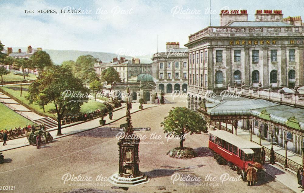 The Crescent, Buxton, c 1920s