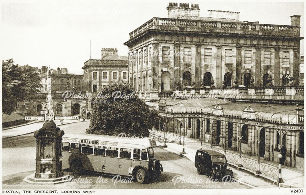 The Crescent, Buxton, c 1950s