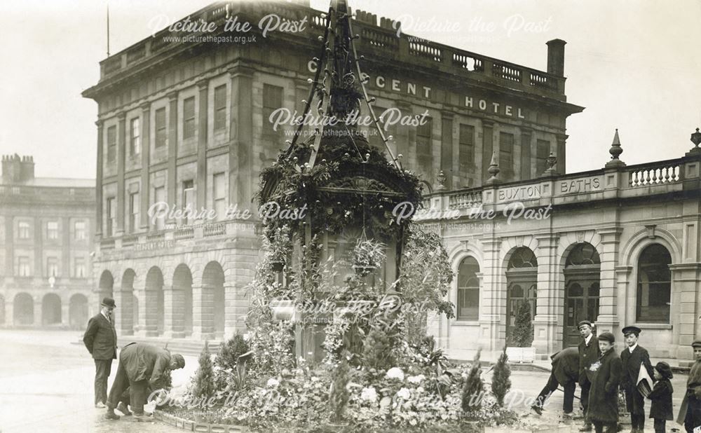 Turner's Memorial, The Crescent, Buxton, pre 1910