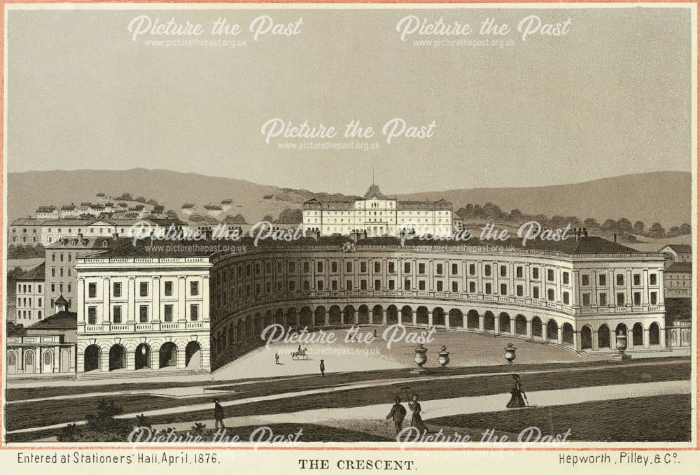 The Crescent, Buxton, 1876