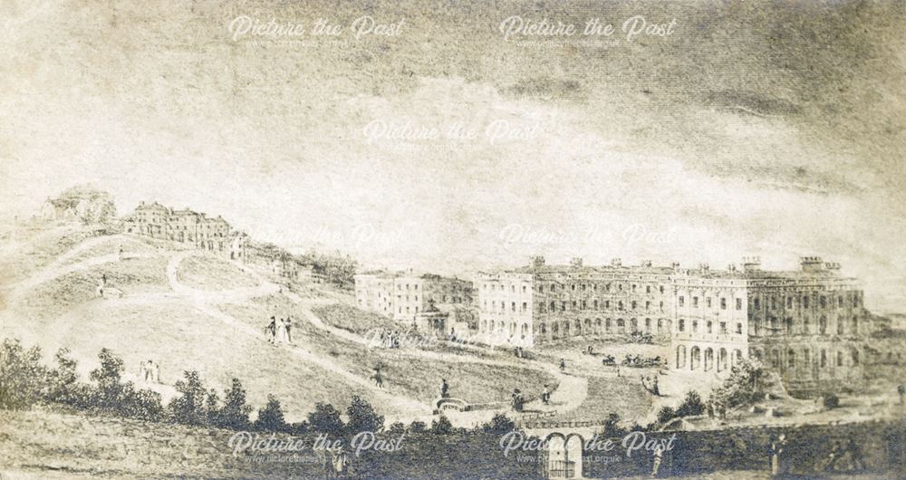 The Crescent and The Slopes, Buxton, undated