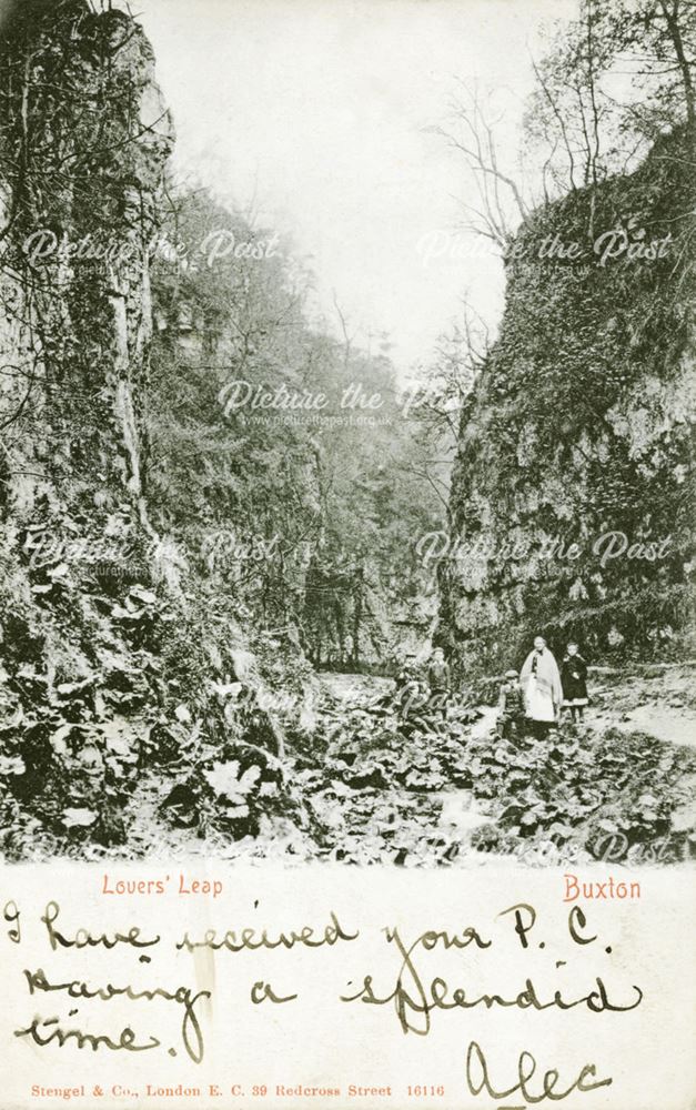 Lover's Leap, Ashwood Dale, Buxton, c 1903