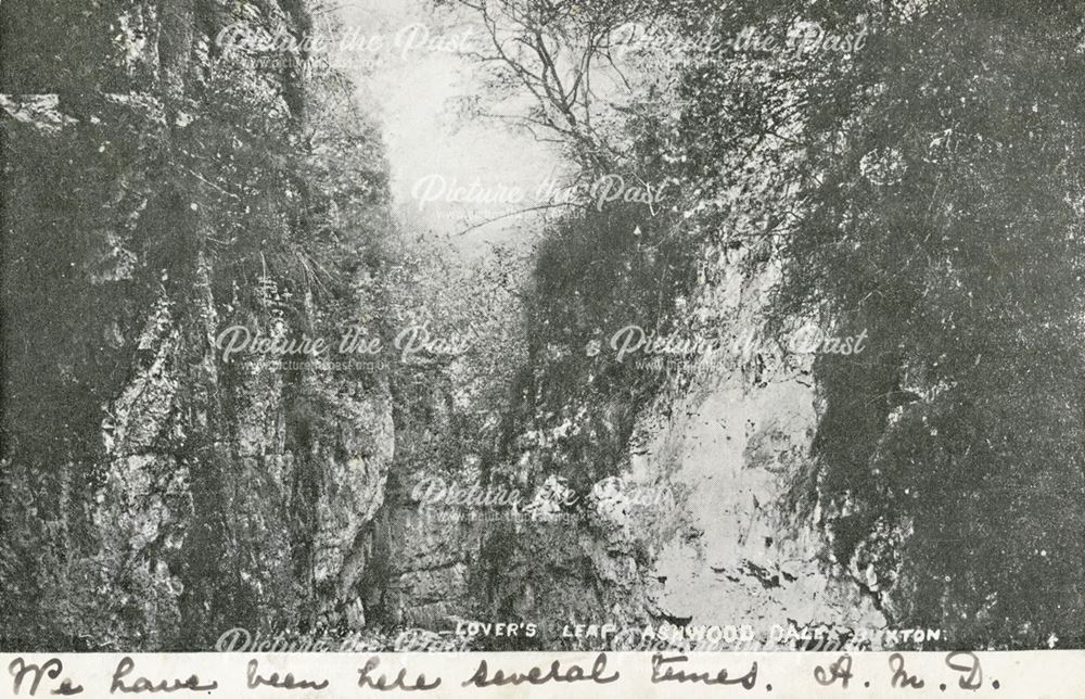 Lover's Leap, Ashwood Dale, Buxton, c 1906