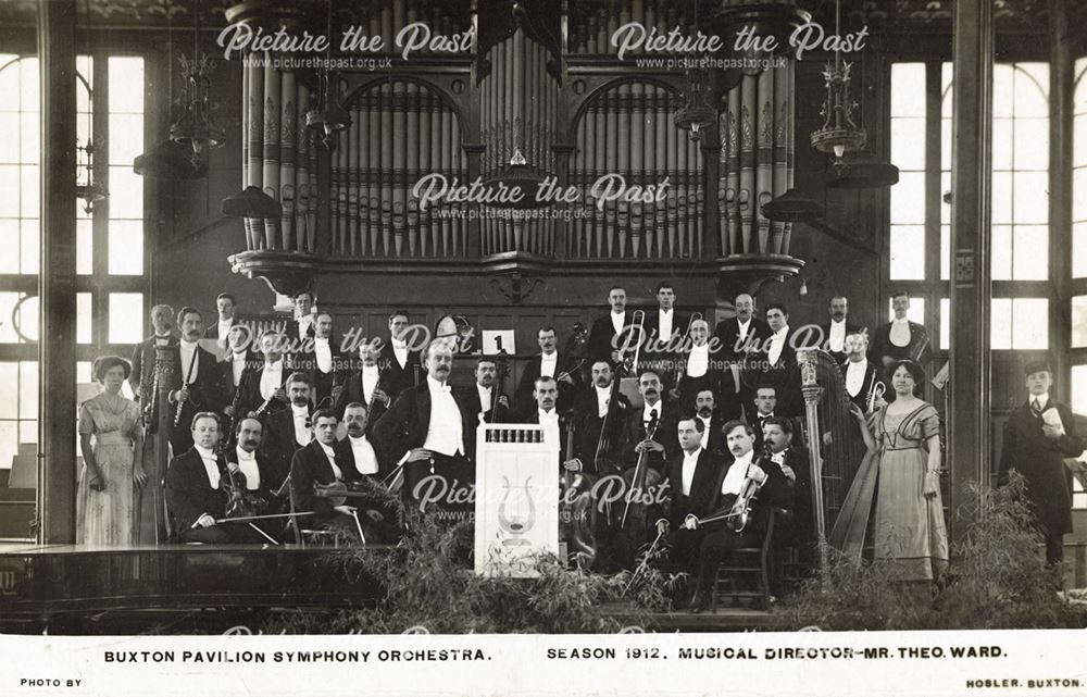Buxton Pavilion Symphony Orchestra, Buxton, 1912