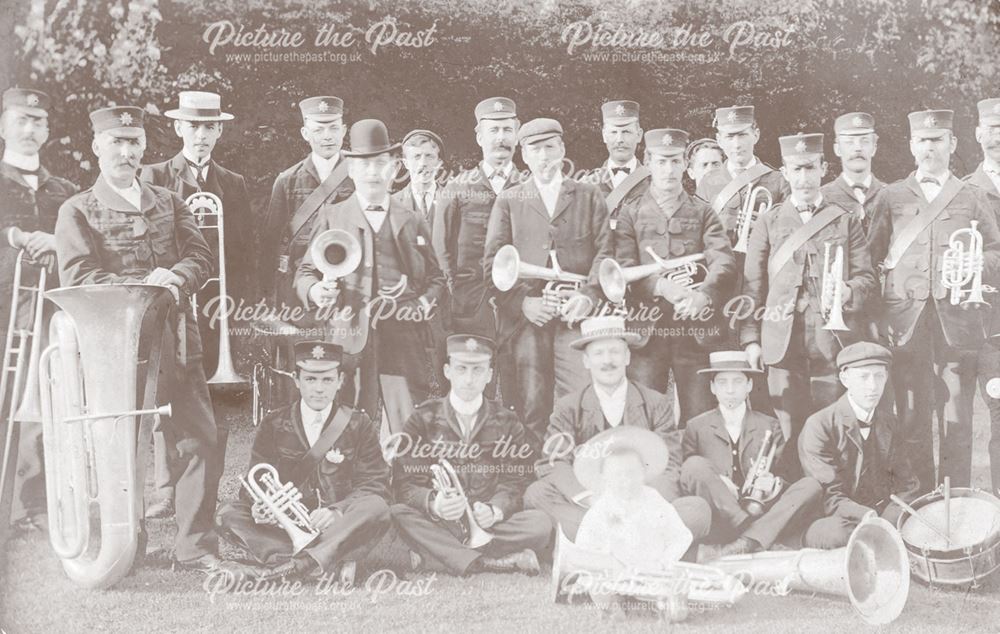 Unidentified band, Buxton, c 1903