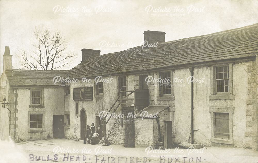 Bull's Head public house, Fairfield Road, Fairfield, c 1890 ?