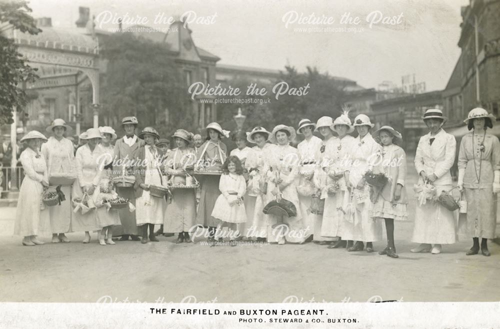 Fairfield and Buxton Pageant, Buxton, c 1920 ?