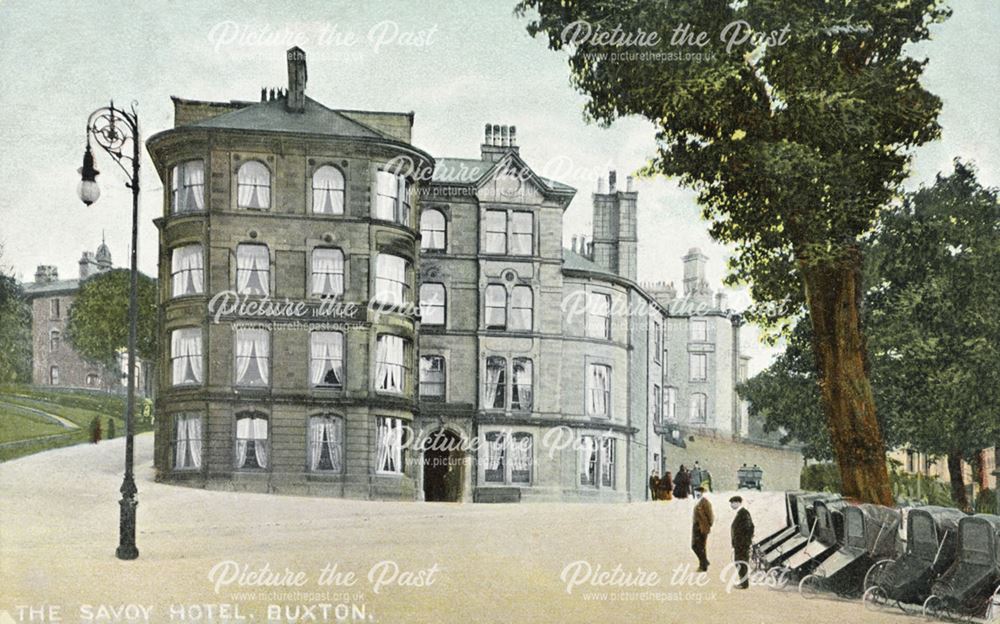 Savoy Hotel, Hartington, Buxton, c 1906