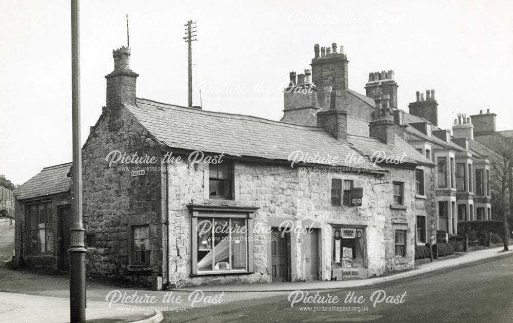 Cottages and shops on London Road, Buxton