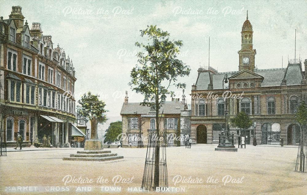 Market Place and Town Hall, Buxton