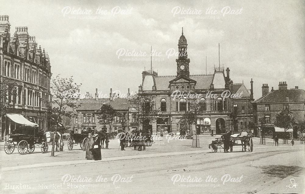 Market Place, Buxton, c 1908 ?