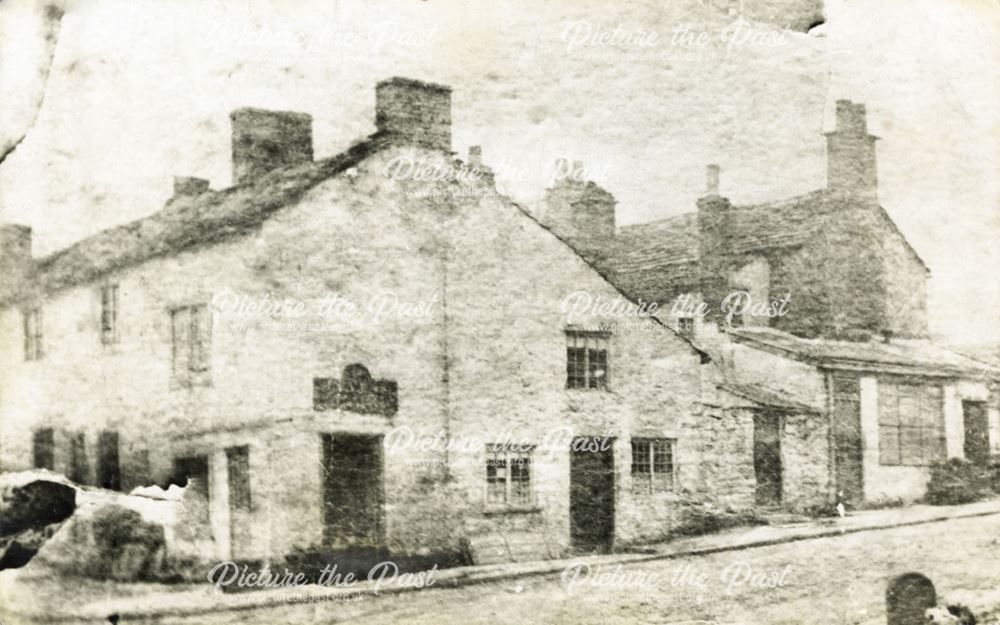 Dunmore Square, Market Place, Buxton, c 1870s ?