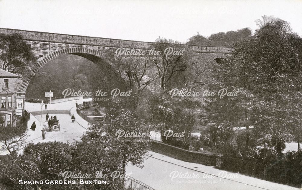 Spring Gardens, Buxton, c 1913