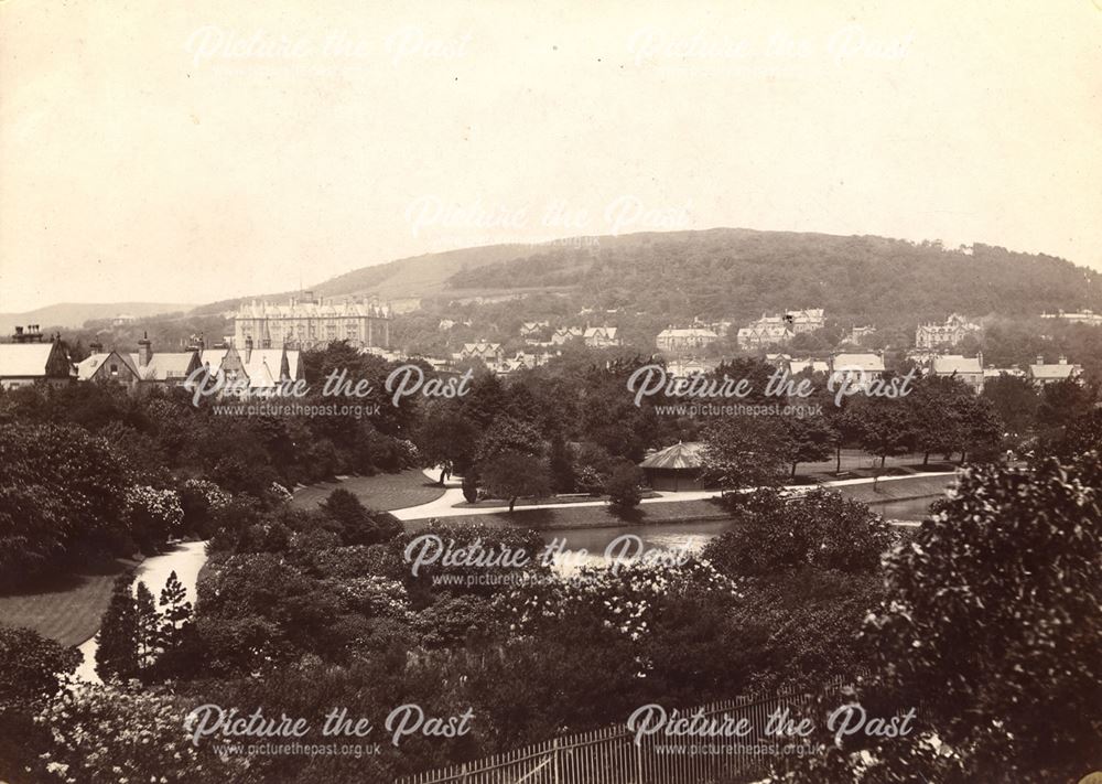 The Pavilion Gardens from Broad Walk