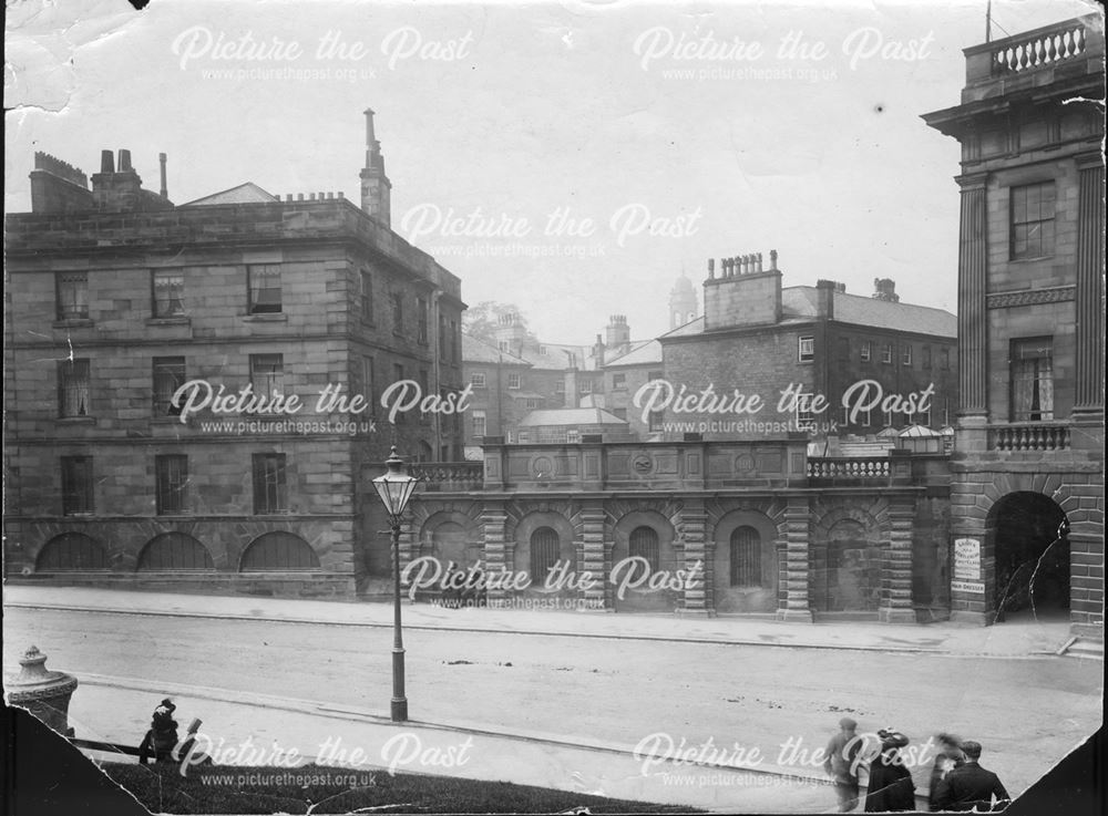 Natural Baths, The Crescent, Buxton, prior to reconstruction in 1924