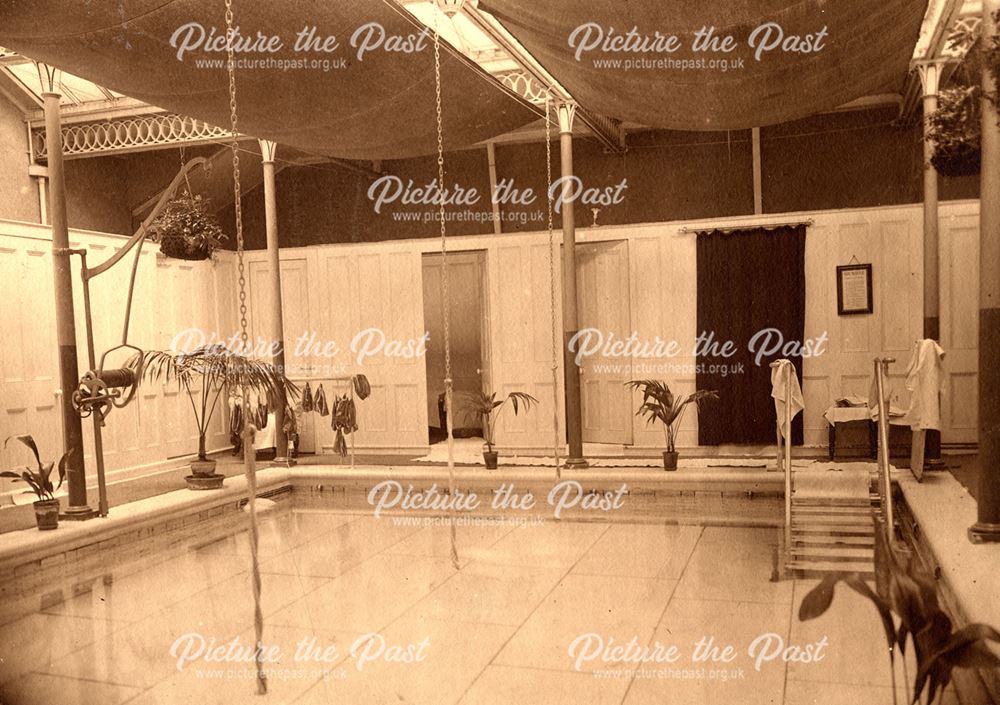 Ladies Bathing Room, Natural Baths, prior to reconstruction in 1924