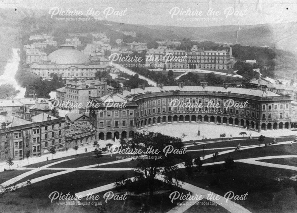 The Crescent, Slopes, Palace Hotel and Hospital