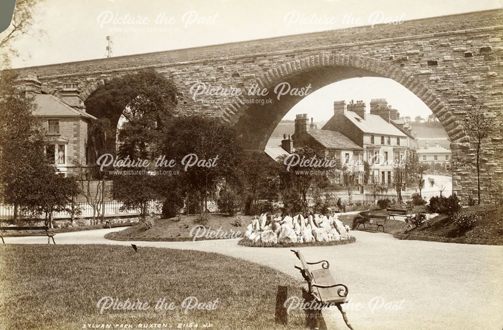 Sylvan Park, Spring Gardens, Buxton, c 1900.