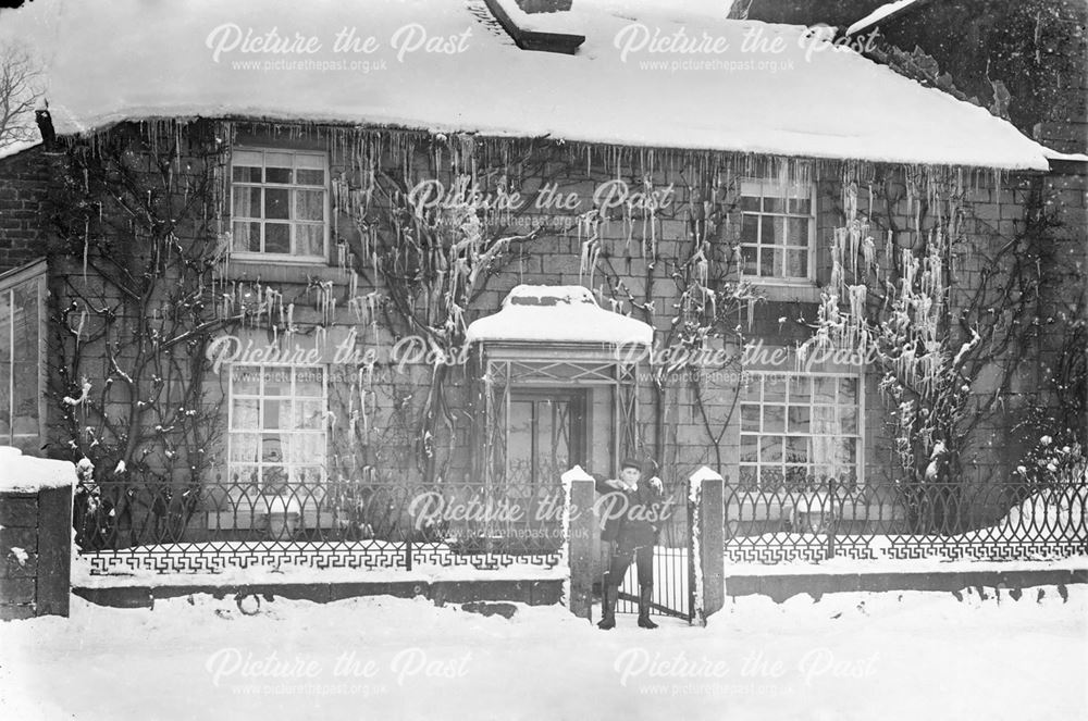 House in winter, Spring Gardens, Buxton