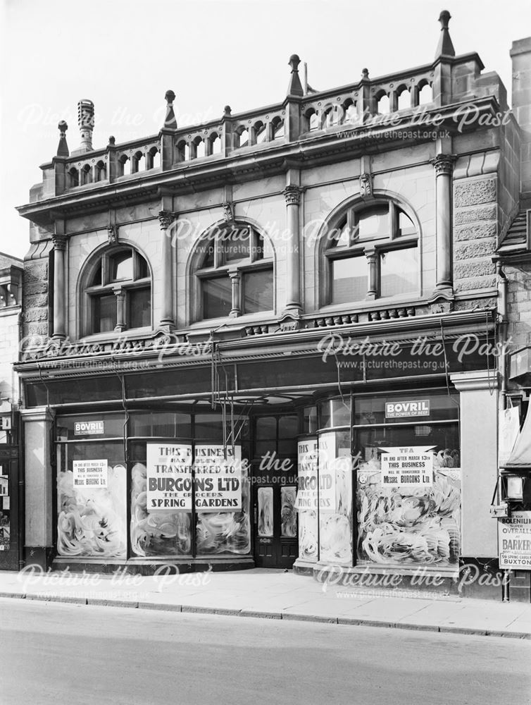 55-57 Buxton's Stores, Spring Gardens, Buxton, c 1950s