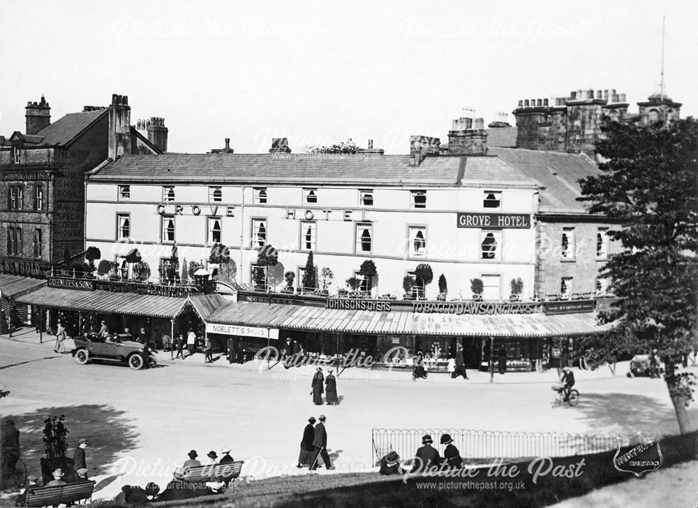 Grove Hotel, Grove Parade, looking from the Slopes