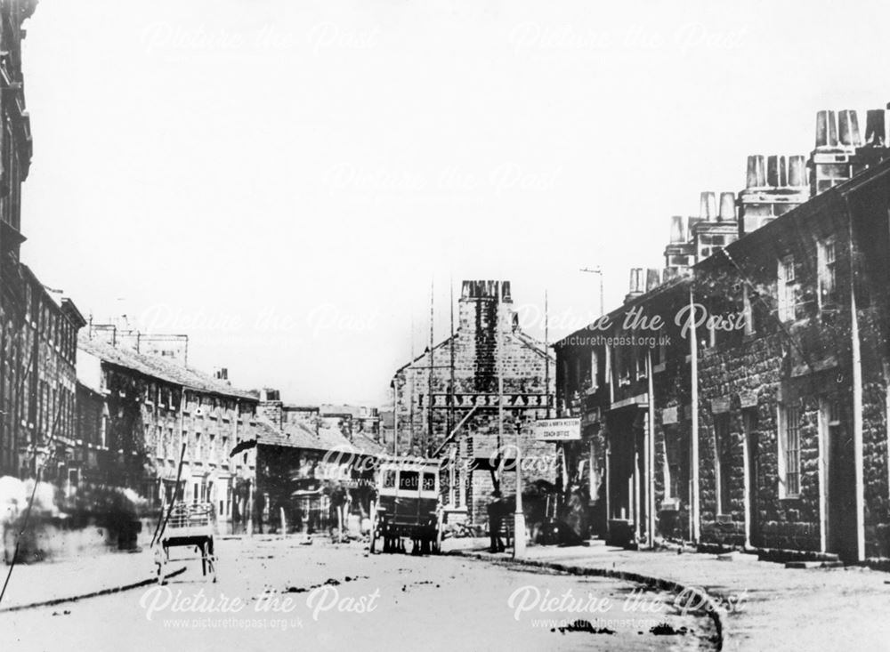 Spring Gardens, during house construction