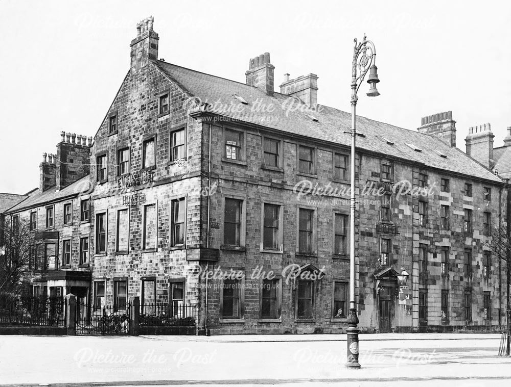 Eagle Parade and The Eagle Hotel, Buxton