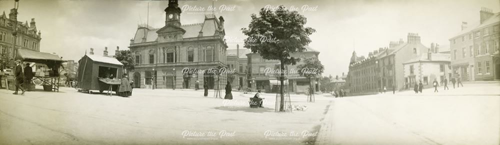 Market Place and Town Hall, Buxton