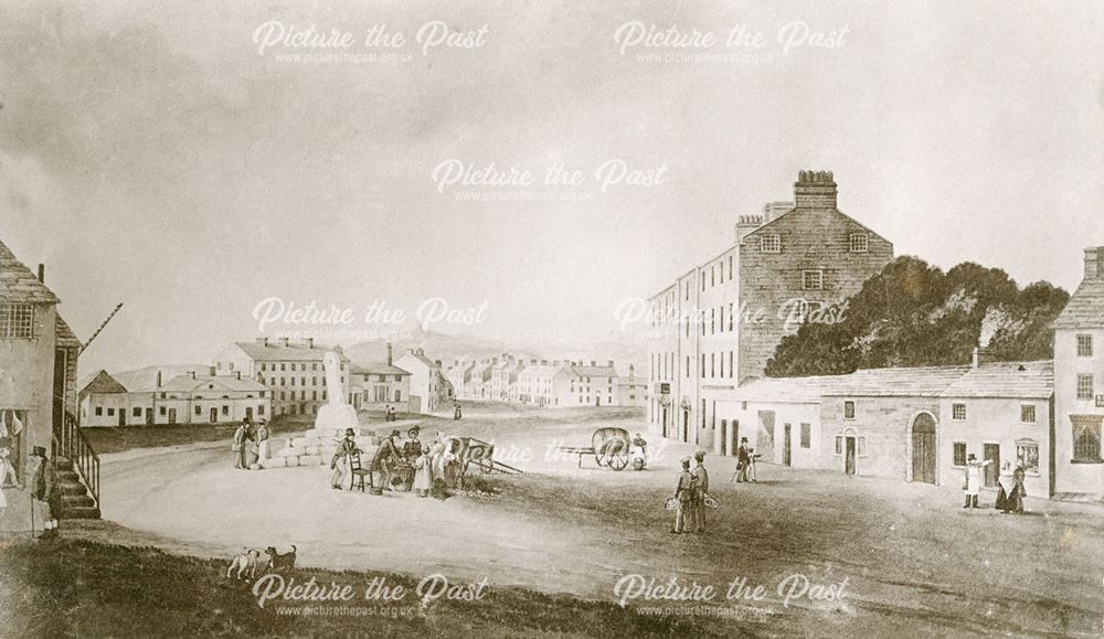 Buxton Market place (around the Regency period ?)