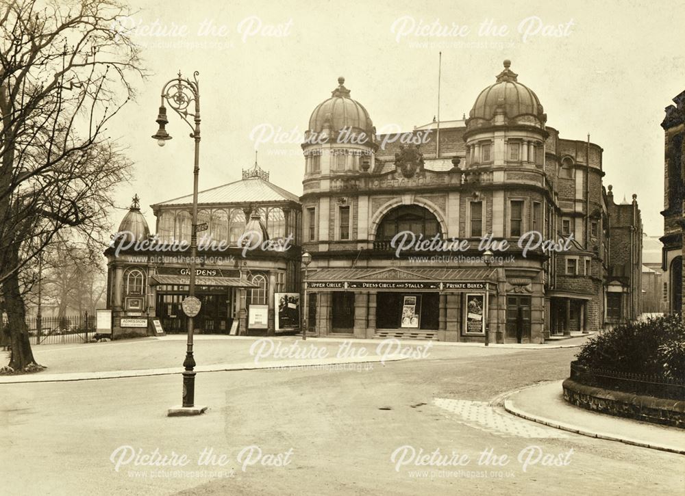 Opera House and Pavilion gardens entrance, Buxton