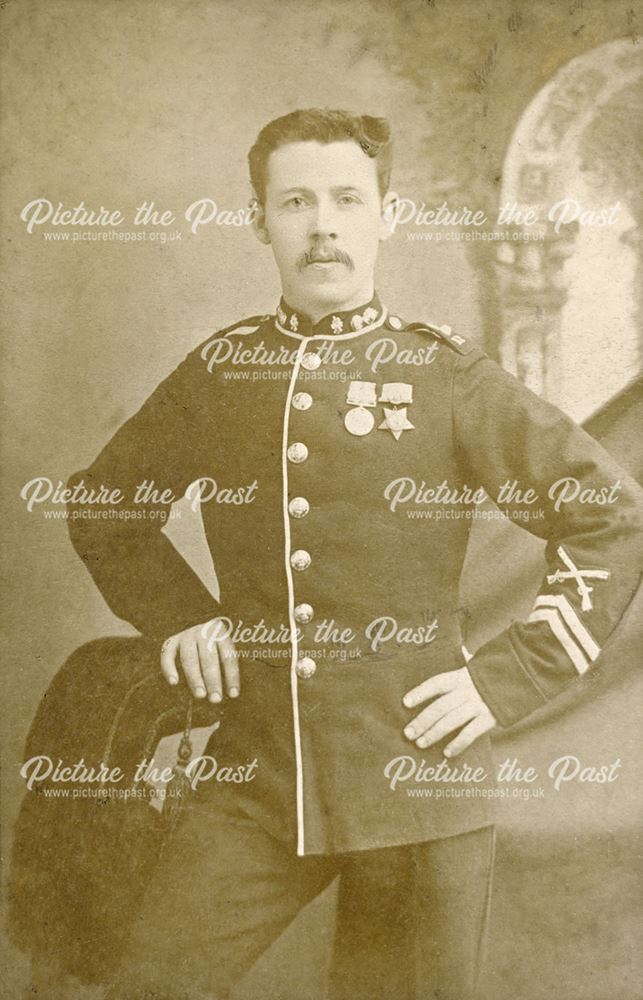 Actor in Military costume - the Pavilion Theatre