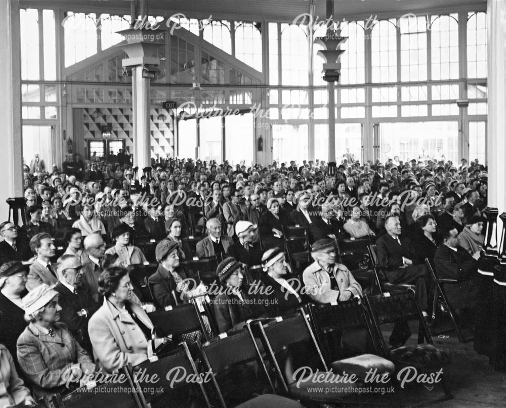 Audience in the Pavilion for BBC Northern Orchestra (conducted by Alfredo Campoli).