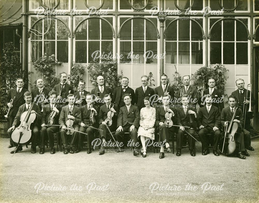 Pavilion Band-Orchestra with Horace Fellowes, conductor, 1928