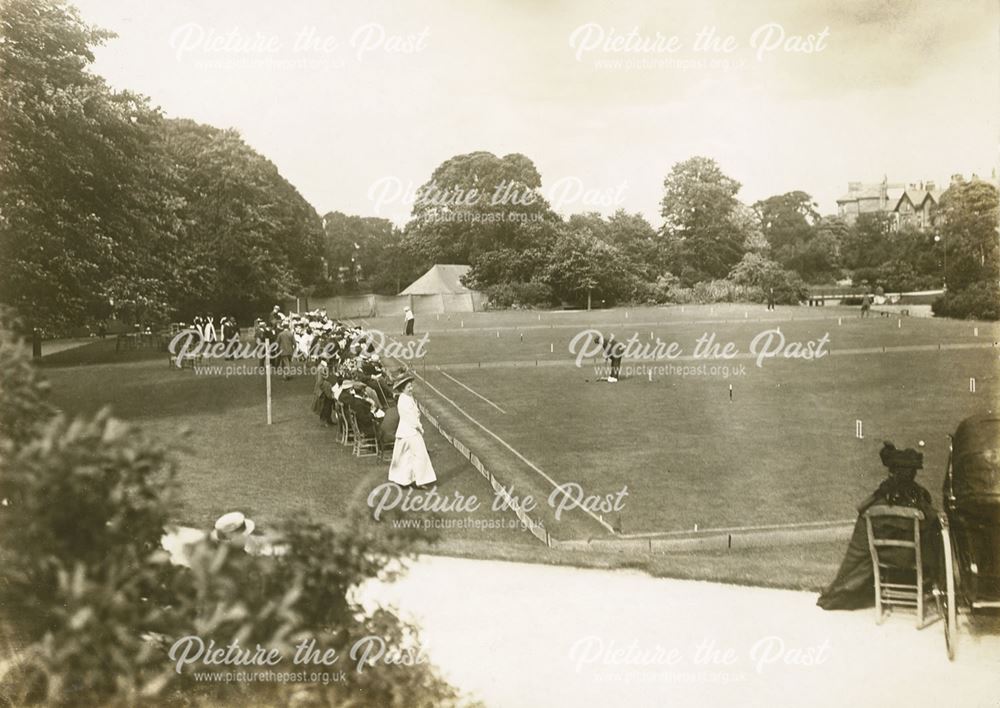 Croquet Match, Pavilion Gardens, Buxton