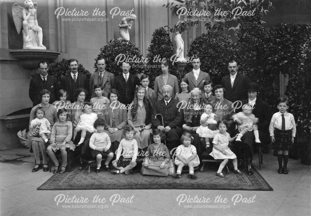 9th Duke of Devonshire and family - four generations of the Cavendish family, 1928