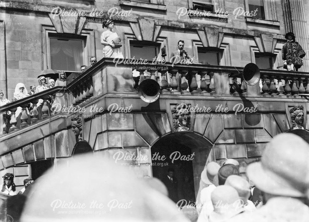 Lord Hartington at a garden party, 1929