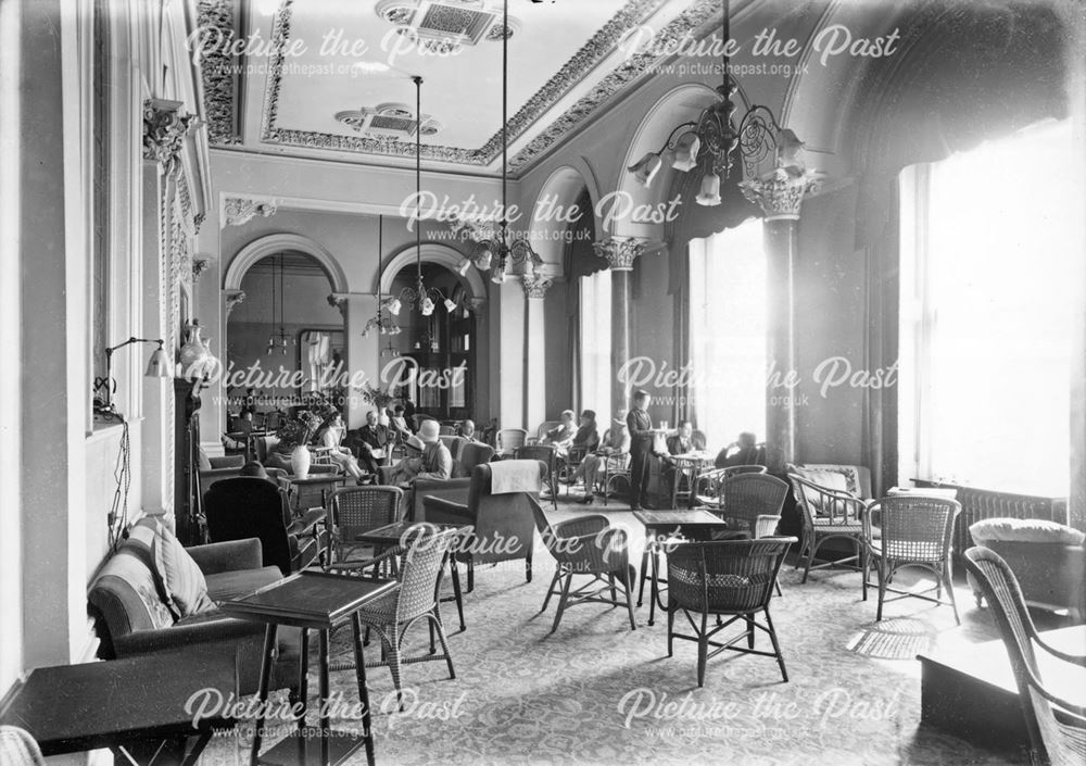 The Lounge of The Palace Hotel, Palace Road, Buxton, 1931