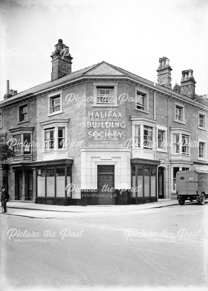 Halifax Building Society, corner of High Street and Chapel Street, Higher Buxton, 1932