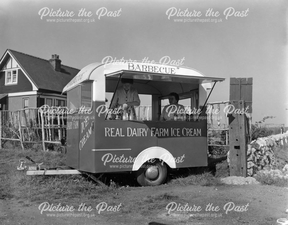 Barbeque dairy ice-cream van, Spring Gardens, Buxton                                                