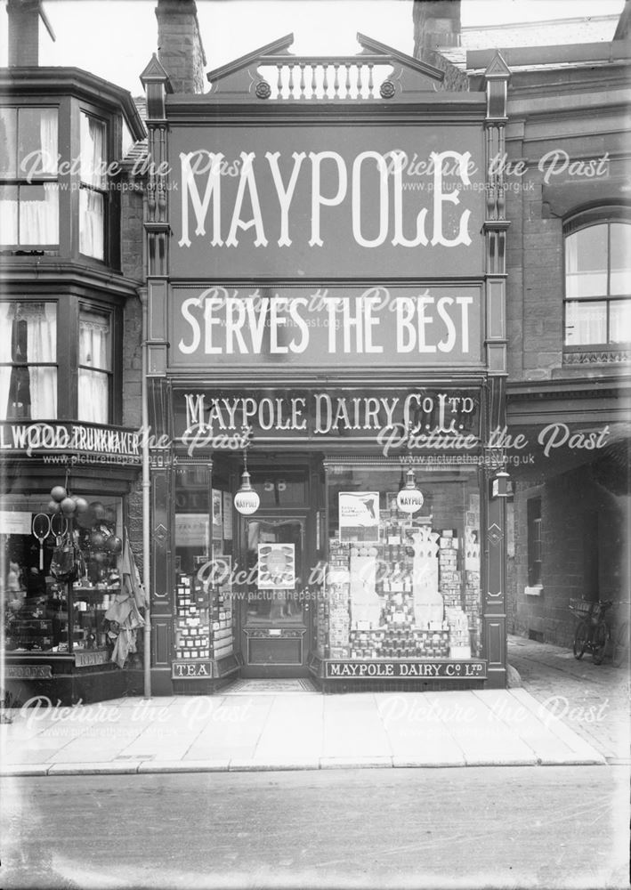 Maypole Store, Spring Gardens, Buxton, 1928                                                         